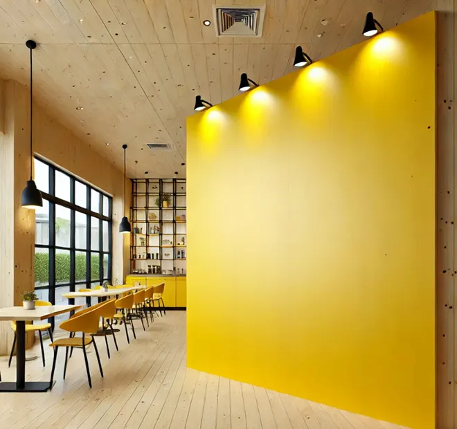Wall Panels Yellow